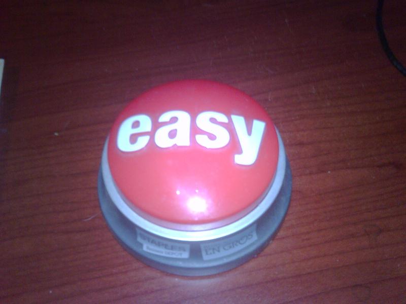 Easy Button - $2